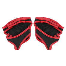 Weight Lifting Gloves Palms Protectors Antislip Four-Red L