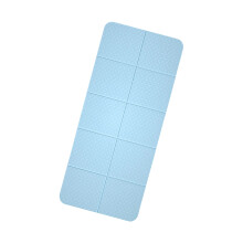 Reise-Yogamatte, rutschfest, faltbar, Yogamatte,-Blau