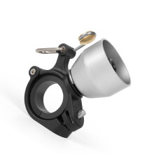 Waterproofed Electric Bike Alarm Horn High Volumes-silver