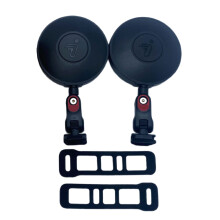 Wide View Metal Scooters Mirror Impact Resistant Quickly Attach