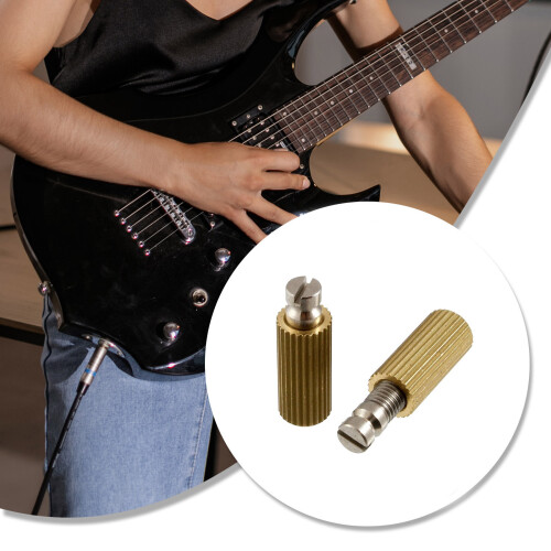 2Pcs Guitar Bridge Inserts and Studs Electric Guitar Tremolo 1
