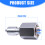 Compacts Stainless BCD Adapters First Stage For Travel Diving 3
