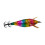 Luminously Squid Jigs Hook Fishing Lures Baits-rainbow colors 1