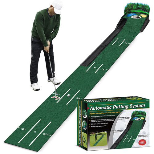 Golf-Putting-Übungsmatte, Sandfänger, Wasserhindernisse für 1