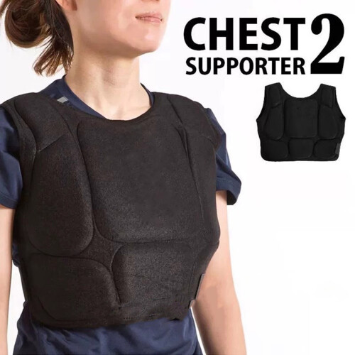 Professional Chest Guard Impact Protections Sweat-Black S 1