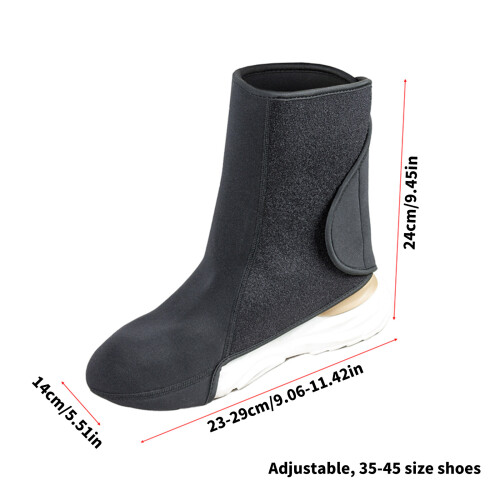 Couvre-chaussures imperméables réutilisables, couvre-chaussures 2