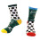 1 Pair Stretchable Athletic Sock Cotton Texture Suitable for-AS 1