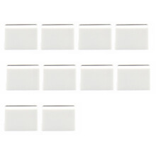 Bouchons de Fader de mélangeur DJ en plastique, 10 pièces,-Blanc