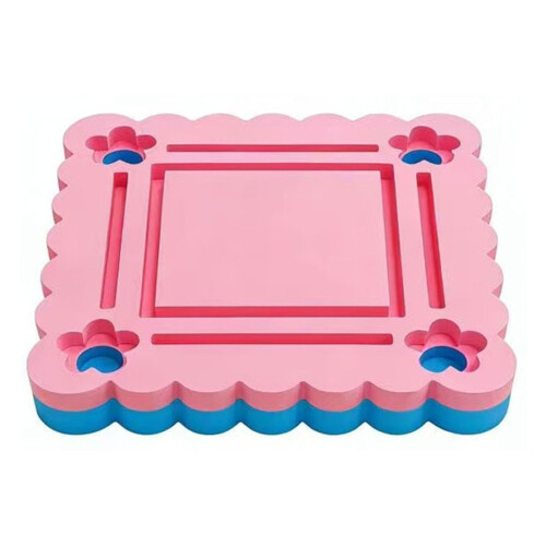 Practical Waterproof Mahjong Game Table EVA Foam-Pink
