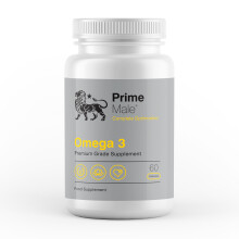 Prime Male Omega 3 Fish Oil EPA 40 DHA 20 High Strength Heart Brain Joint 60 Day Supply