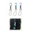 Light weight Accessory Pairing Aluminum Hook Clip with Abrasion 2
