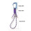 Light weight Accessory Pairing Aluminum Hook Clip with Abrasion 3