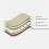 Auto Inflating Travel Pillows With 3D Necks Support-Navy Blue 5