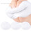 Anti Friction Oval Shape Ankle Support Shock Absorption-White C 5