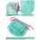Swim Gear Organizer Mesh Drawstring Bag Design For-P urple L 6