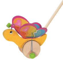 Push Toy - Goki - Beautiful Butterfly - Wood - 18 months - Indoor