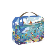100 pieces Marine Funds - JANOD - J02394 - Blue - Cardboard - From 6 years
