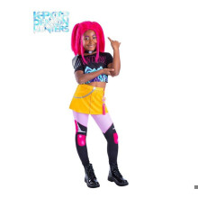 K-Pop Warrior Costume for Girls - RUBIE'S - Mira - Multicolor - Top, Skirt, and Leggings - Felt Accessories