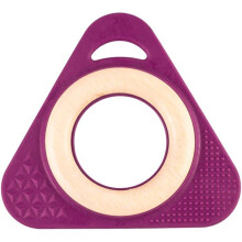 Little Big Things - Hochet Triangle Tri0+ violetti - ELEMENTS FOR KIDS GMBH