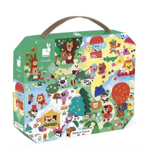Puzzle 36 pieces The 4 Seasons - JANOD - J02390 - Green - Cardboard - From 4 years