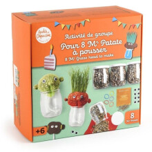 Caixa de atividades - Senhor Batata - Kit de jardinagem divertido - Laranja - 6-10 anos - Estimula a imaginação