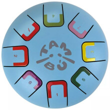 Musical instrument - TAMBÚ - Baby Tambú 8 notes - C major (C) - 8 colored notes - Ø15 cm