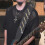 Wide 72mm Guitar Strap Adjustable Length Reduces-Brown 18 6