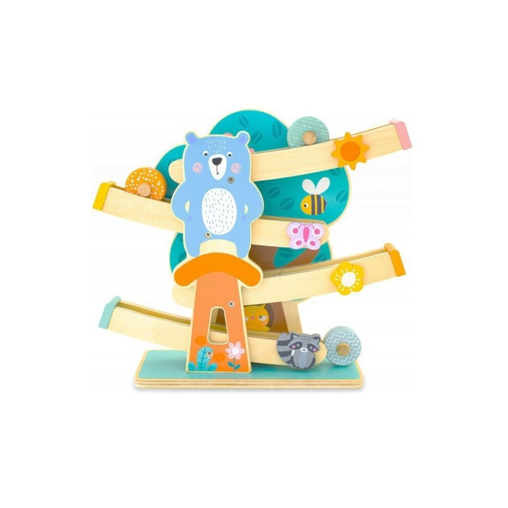 Photos - Other Toys Zip Zap of Animals - wooden slide game - Early childhood games - Manipulative games - Slides
