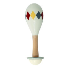 Giocattolo musicale - MAMAMEMO - Arlecchino - Legno certificato FSC - Suono rilassante - Favorisce la motricità fine