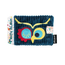 Album photo bébé - Déglingos - Astros le hibou - Velours doux - 10 pochettes - Mixte