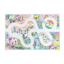 Play mat - JANOD - Enchanted Kingdom - Non-slip - 120 x 78 cm - For children from 2 years old