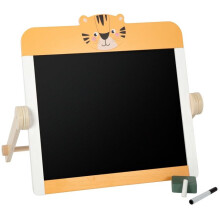 Quadro infantil - SMALL FOOT COMPANY - Safari - Dupla face - Madeira certificada FSC - 40x5x45 cm