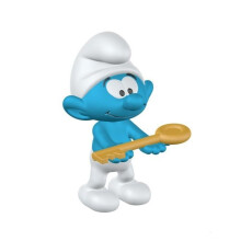 Figurine Schleich - Smurf met Sleutel - Miniatuur blauwe figuur voor kinderen van 3 jaar en ouder