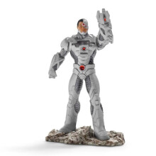 Figurine Schleich 22519 - DC Comics - Cyborg - Half mens, half machine - Arsenal van speciale wapens