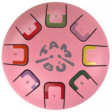 TambĂş - Tongue Drum 8 notes rose - JUEGACONMIGO