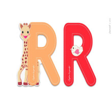 Janod - Letter R Sophie the Giraffe - JURATOYS