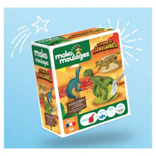 Dinosaur Molds - Mako Molds - 3 Figurines - Made in France - Ages 5 and up - Creative Kit