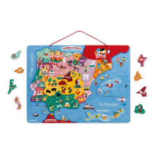 Janod - Magnetic Iberian Peninsula Puzzle - JURATOYS