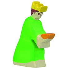 Holztiger Figur Balthazar 3 - Handbemalt - Europäische Herstellung