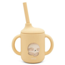 Sassi Junior - Copo de silicone Gnawy o preguiçoso
