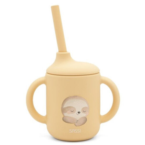 Sassi Junior - Copo de silicone Gnawy o preguiçoso