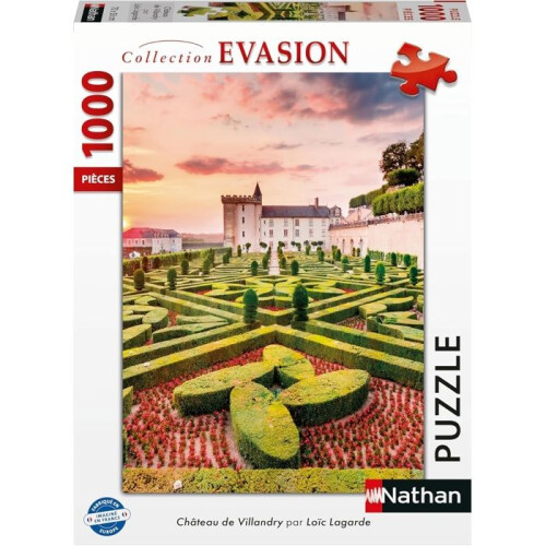 Nathan - Palapeli Château de Villandry 1000 osaa - RAVENSBURGER