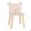 JaBaDaBaDo - Sedia Orso in legno - ELEMENTI PER BAMBINI 1