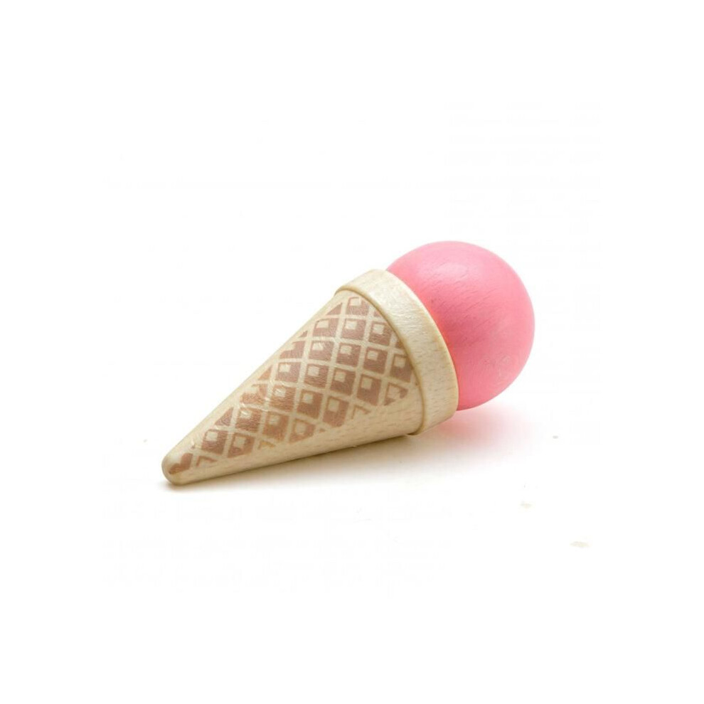 Erzi - Wooden Ice Cone, Multicolored, - 14000 Cream 4014722140001