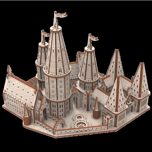 Puzzle 3D - Mr Playwood - Castello Wizard - Legno - 223 pezzi - 14 anni e oltre