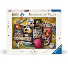Puzzel - RAVENSBURGER - Mickey Verjaardagspuzzel 1970 - 1000 stukjes - Gemaakt in Duitsland - Mix