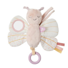 Juguete de estimulación - Nattou - Alice y Pomme - Mariposa de actividad - Silicona - Rosa