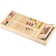 Holzdenkspiel - CAYRO - Playmind - Logik- und Deduktionsspiel - Strategiespiel - für 2 oder mehr Spieler