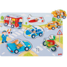 Goki - Ääni-puzzle ajoneuvoilla - GOLLNEST & KIESEL
