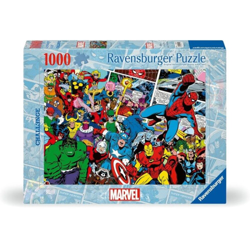 Ravensburger Puzzle - RAVENSBURGER - Puzzle di Ravensburger marvel - 1000 pezzi - Blu - Interno